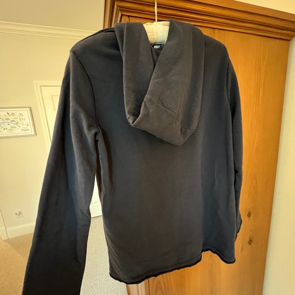 James Perse Hooded Tunic, Size 1, Titan/Blue - NWT - Picture 5 of 15